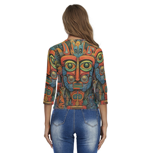 All-Over Print Women's Raglan Sleeves T-shirts