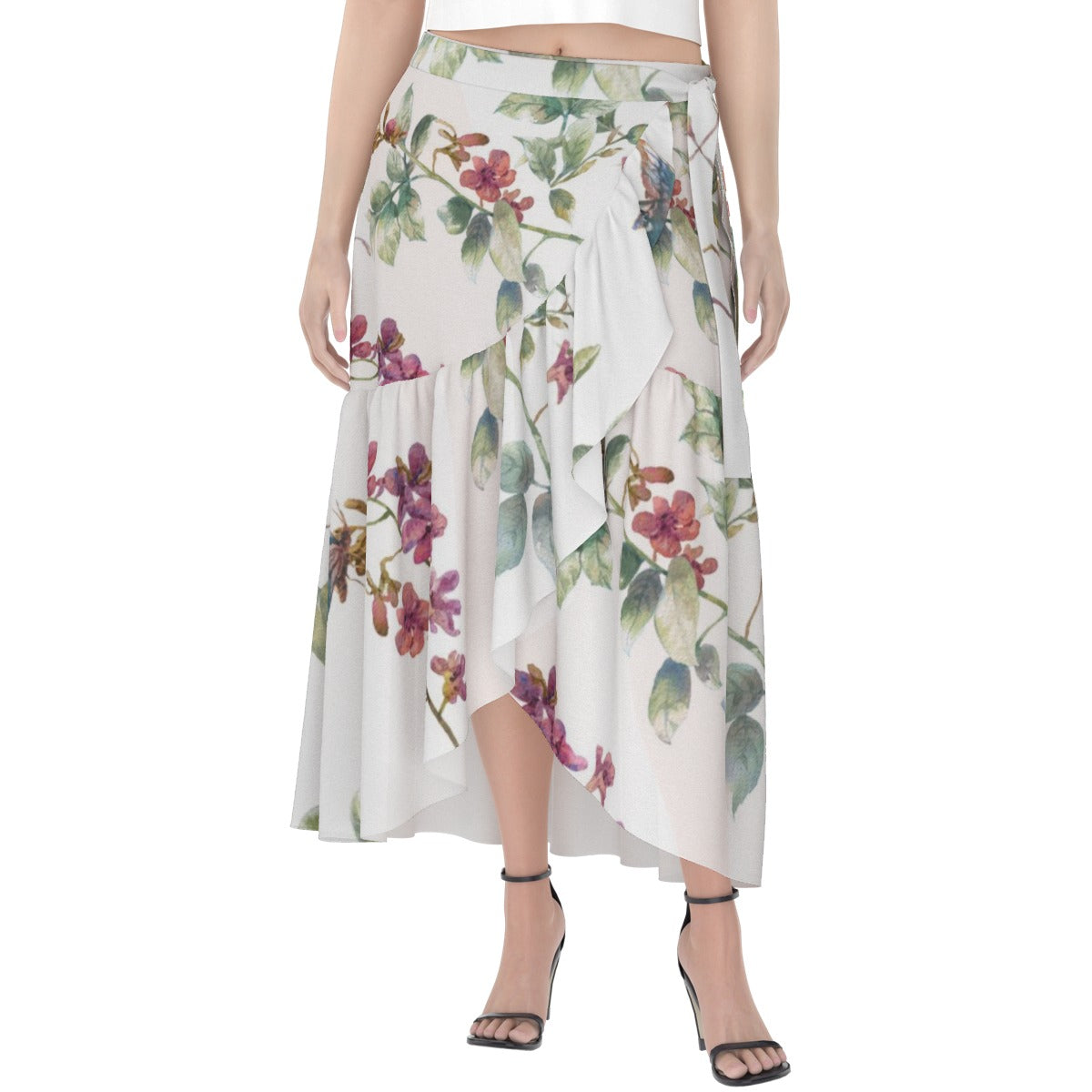 All-Over Print Women's Wrap Skirt