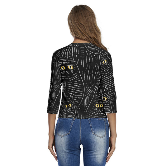 All-Over Print Women's Raglan Sleeves T-shirts