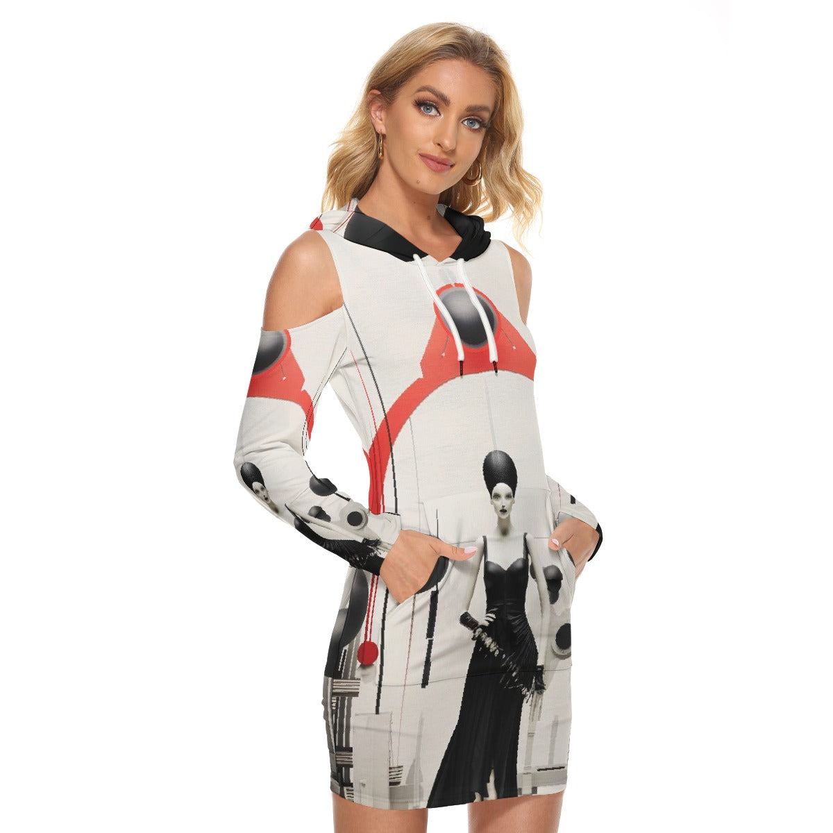 All-Over Print Women's Tight Dress