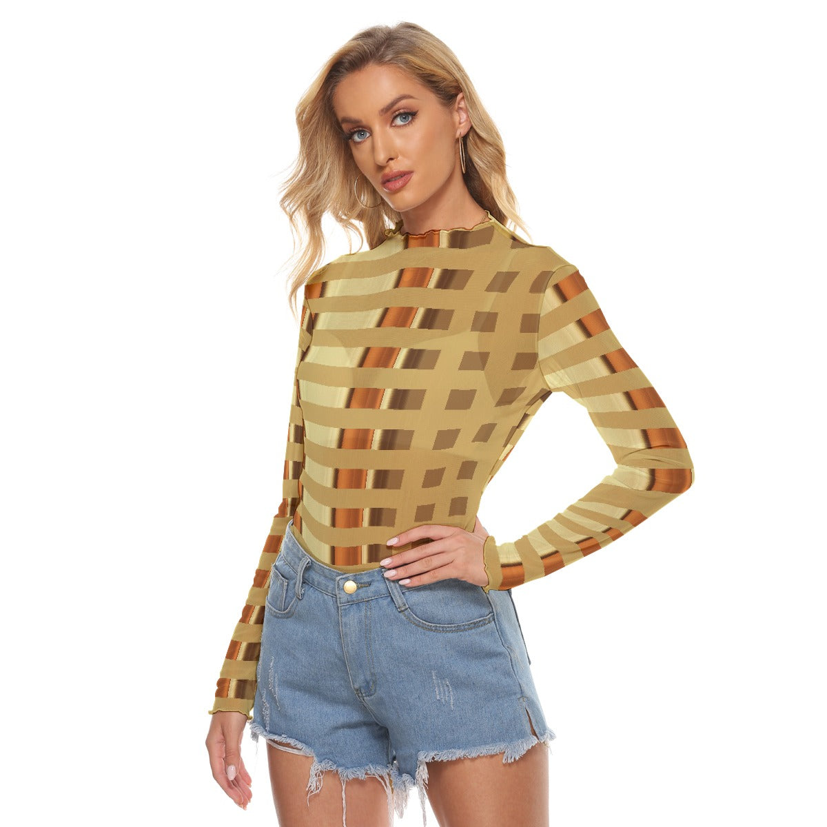 All-Over Print Women's Mesh T-shirt