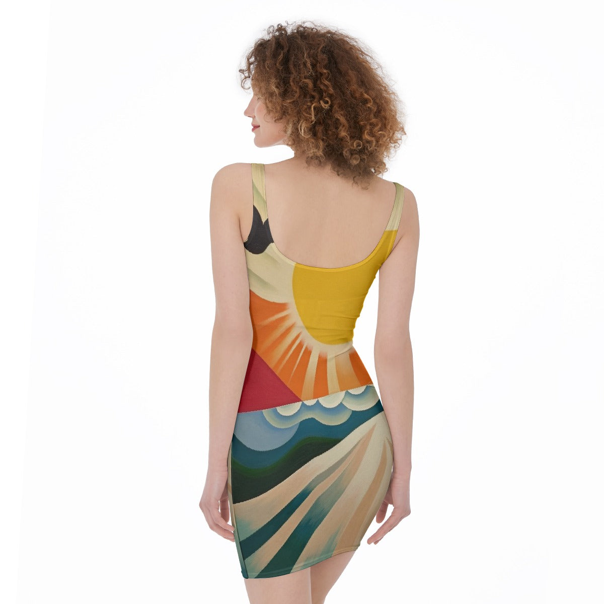 All-Over Print Women's Bodycon Dress