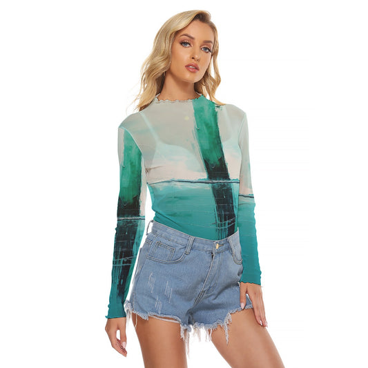 All-Over Print Women's Mesh T-shirt