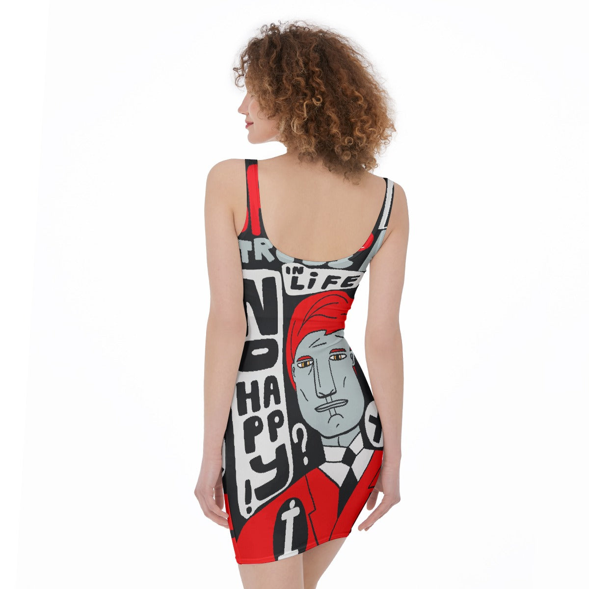 All-Over Print Women's Bodycon Dress