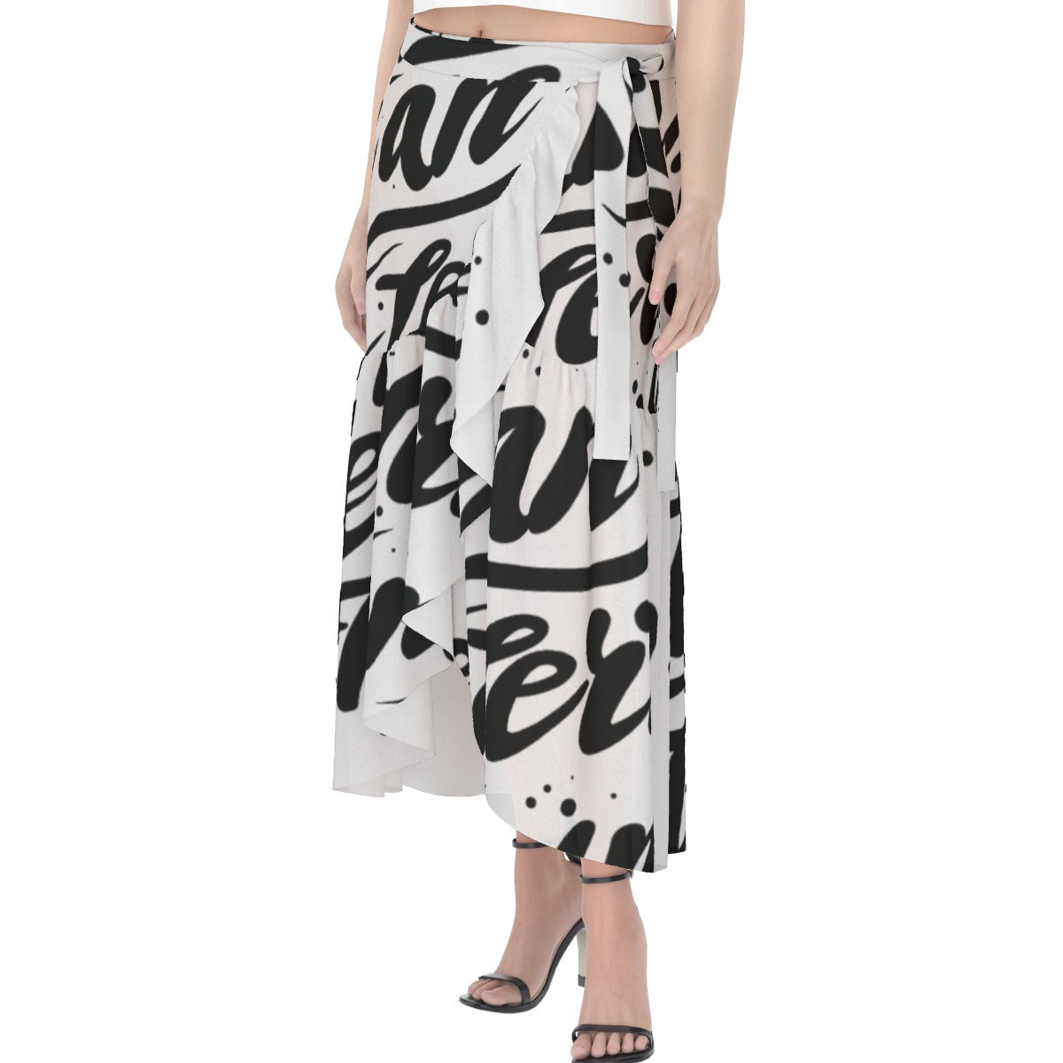 All-Over Print Women's Wrap Skirt