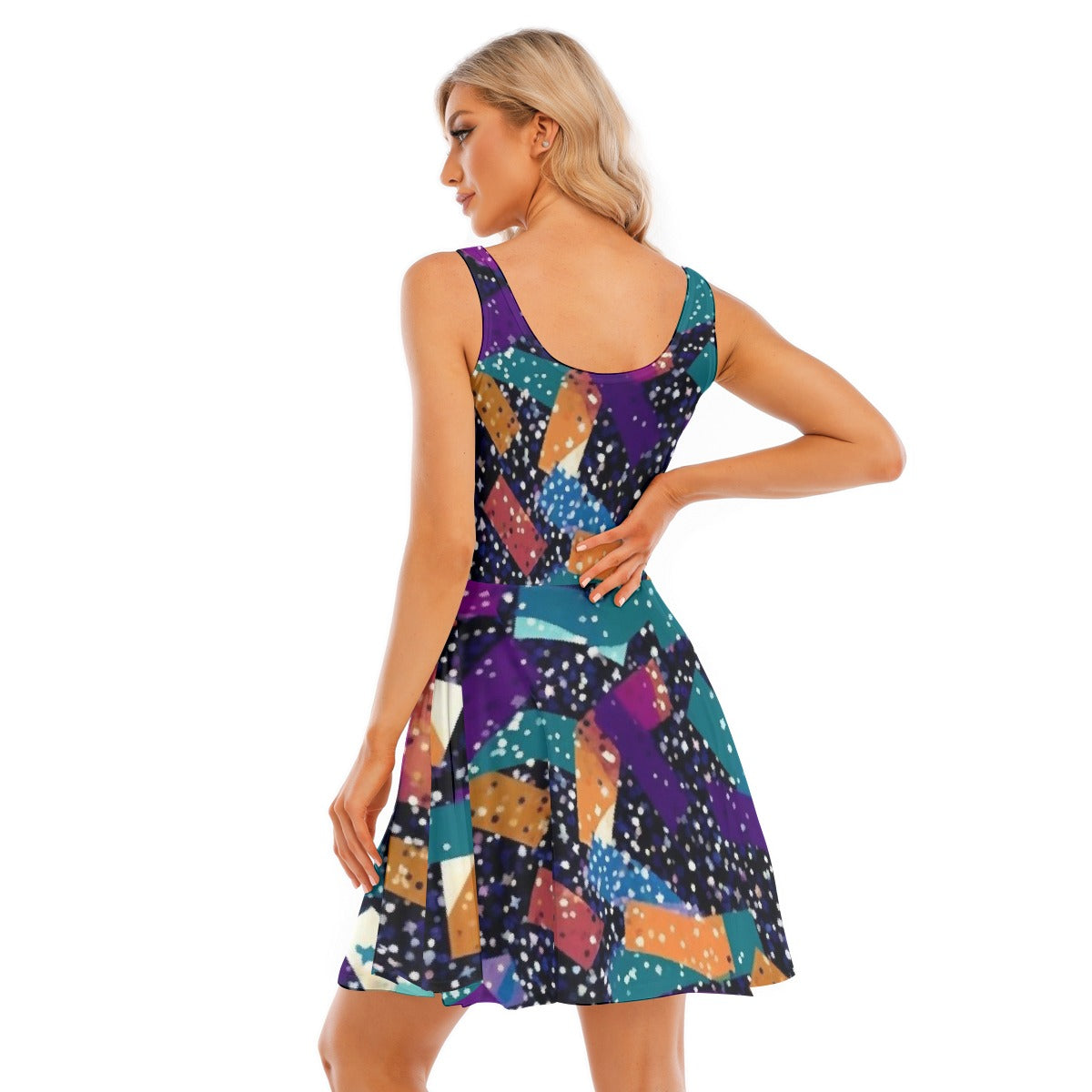 All-Over Print Women's Tank Vest Dress