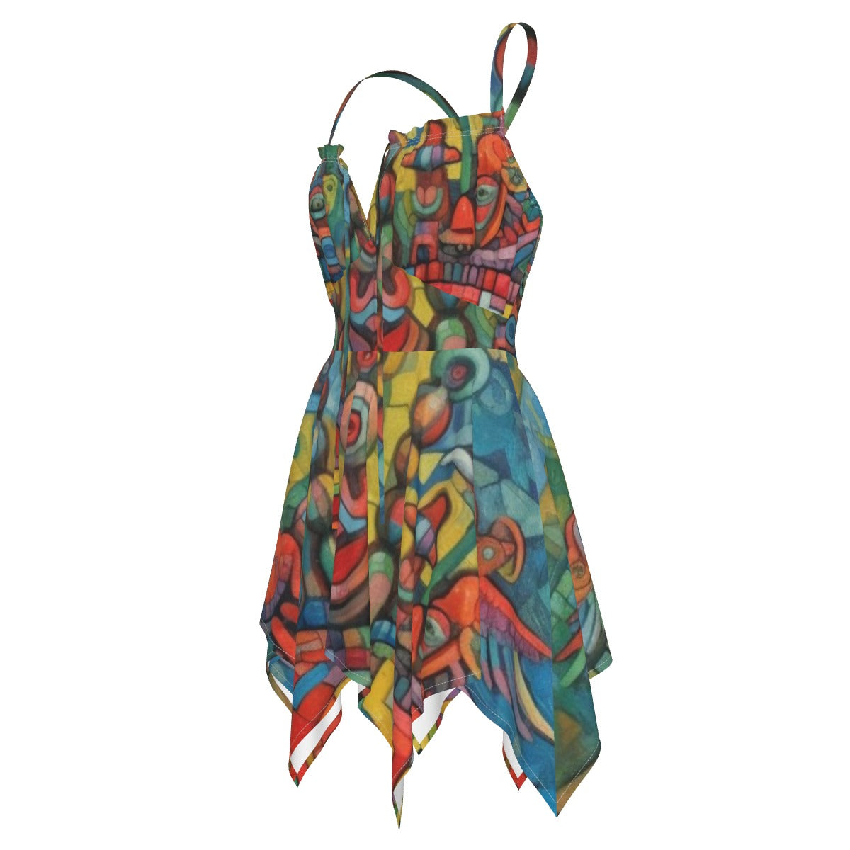 All-Over Print Women's Slip Dress