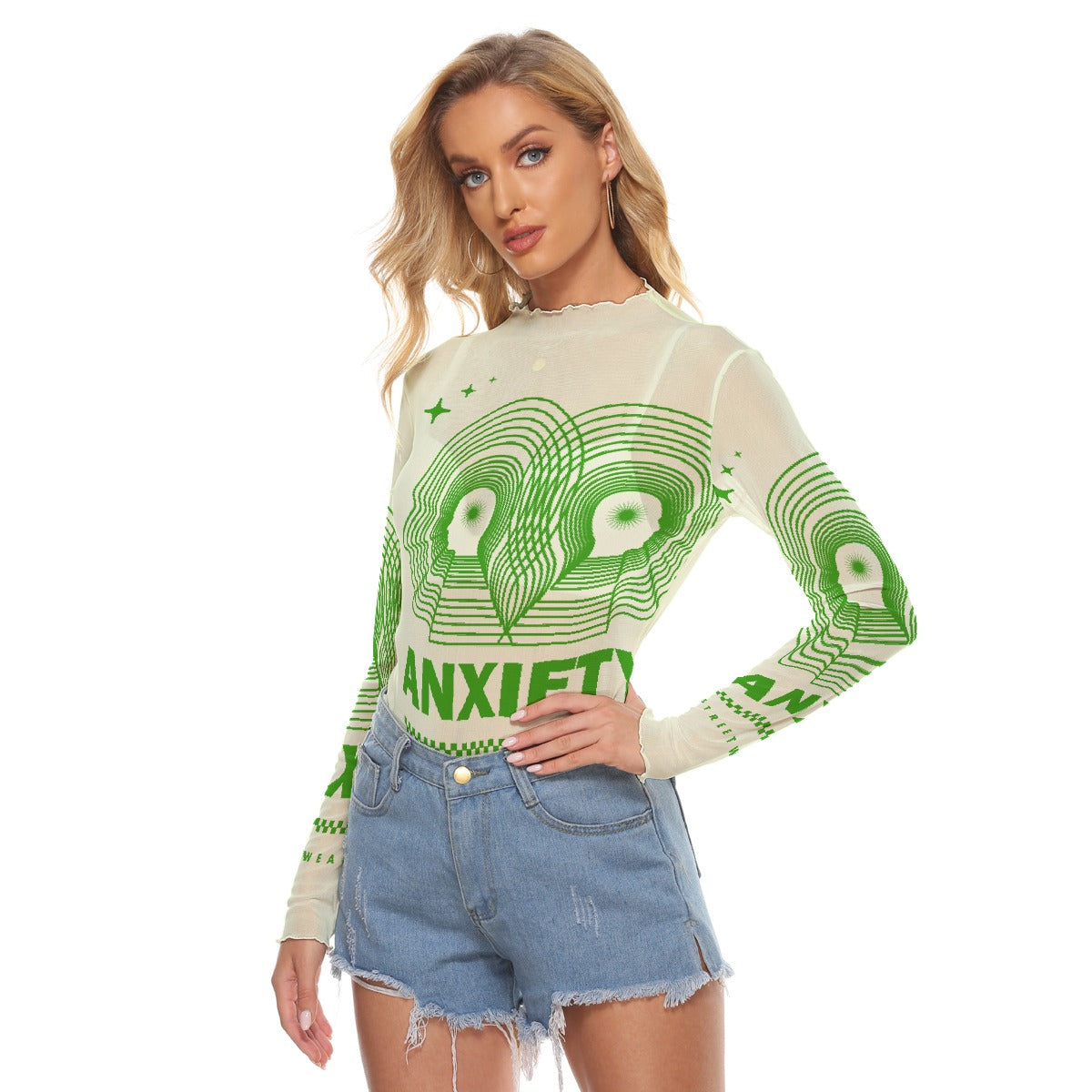 All-Over Print Women's Mesh T-shirt