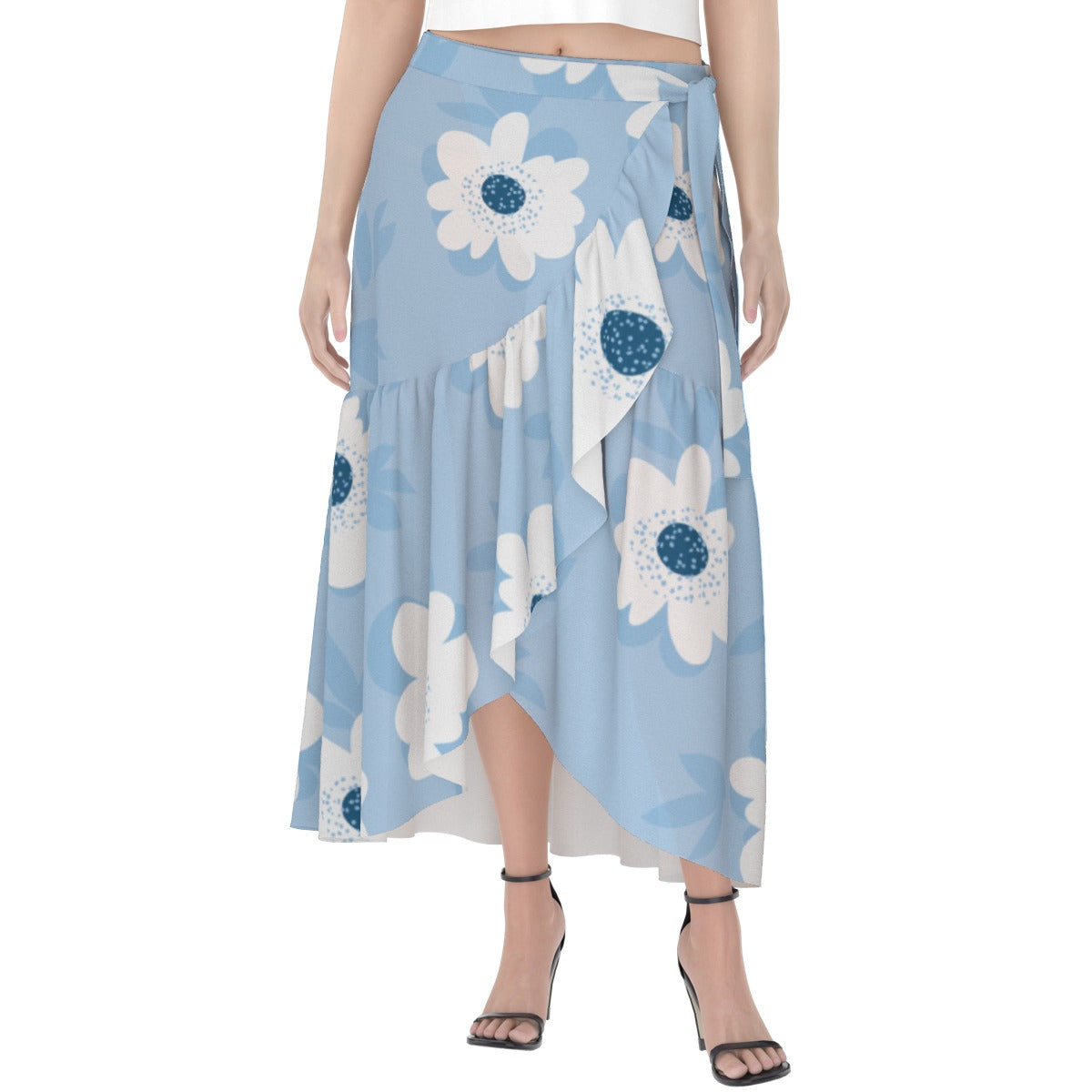 All-Over Print Women's Wrap Skirt