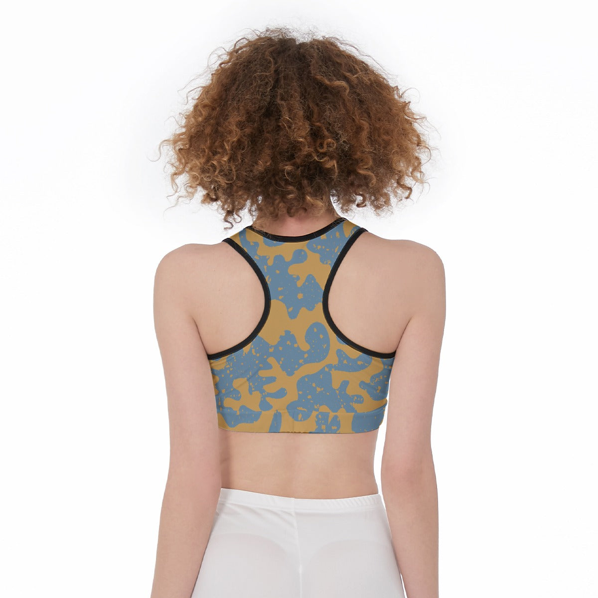 All-Over Print Sports Bra