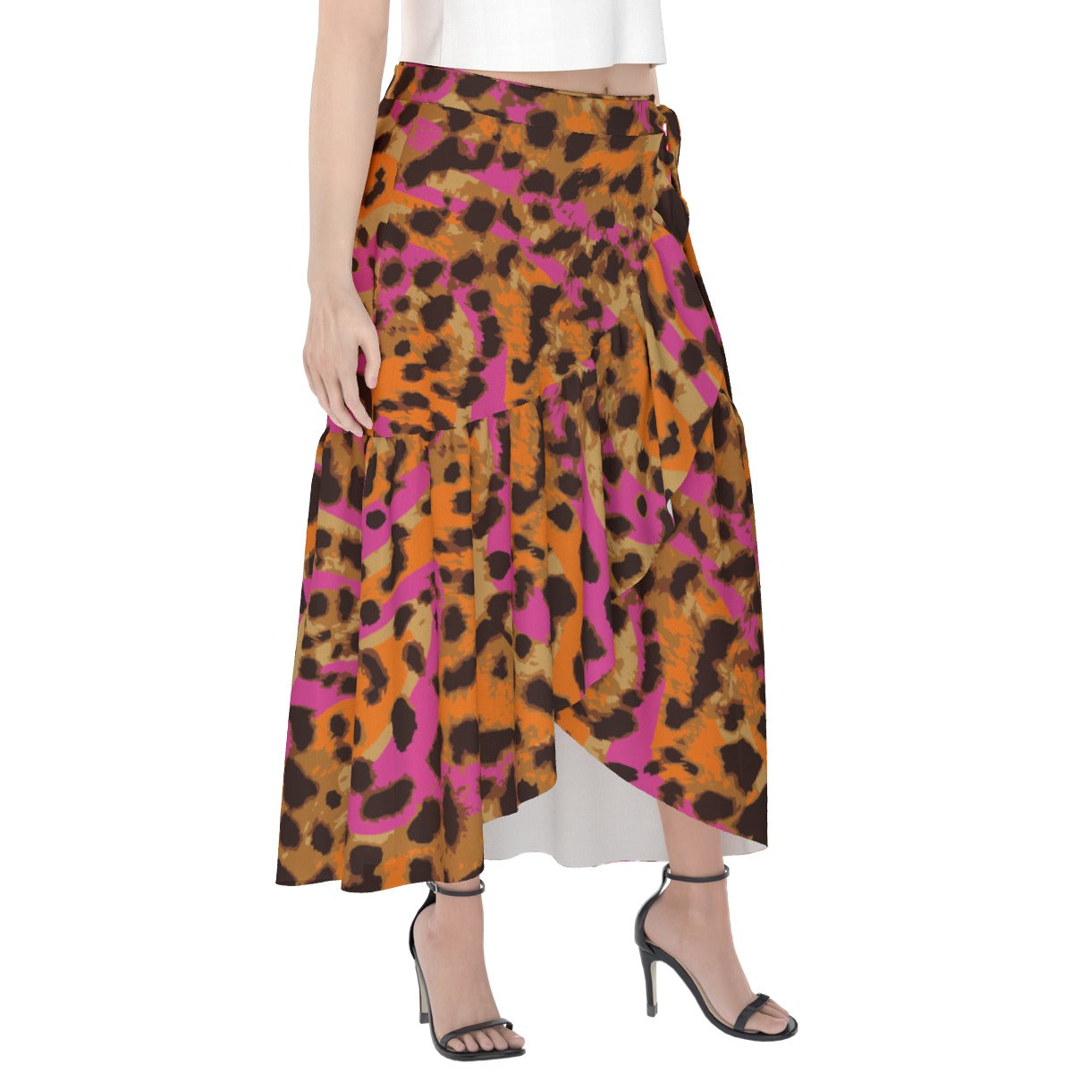 All-Over Print Women's Wrap Skirt