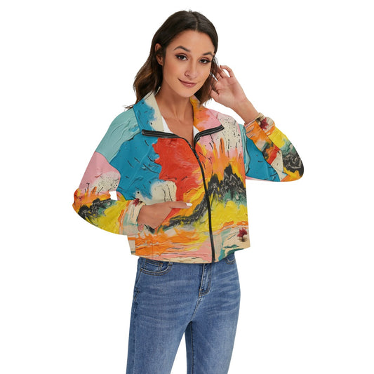 All-Over Print Women's Zip Jacket