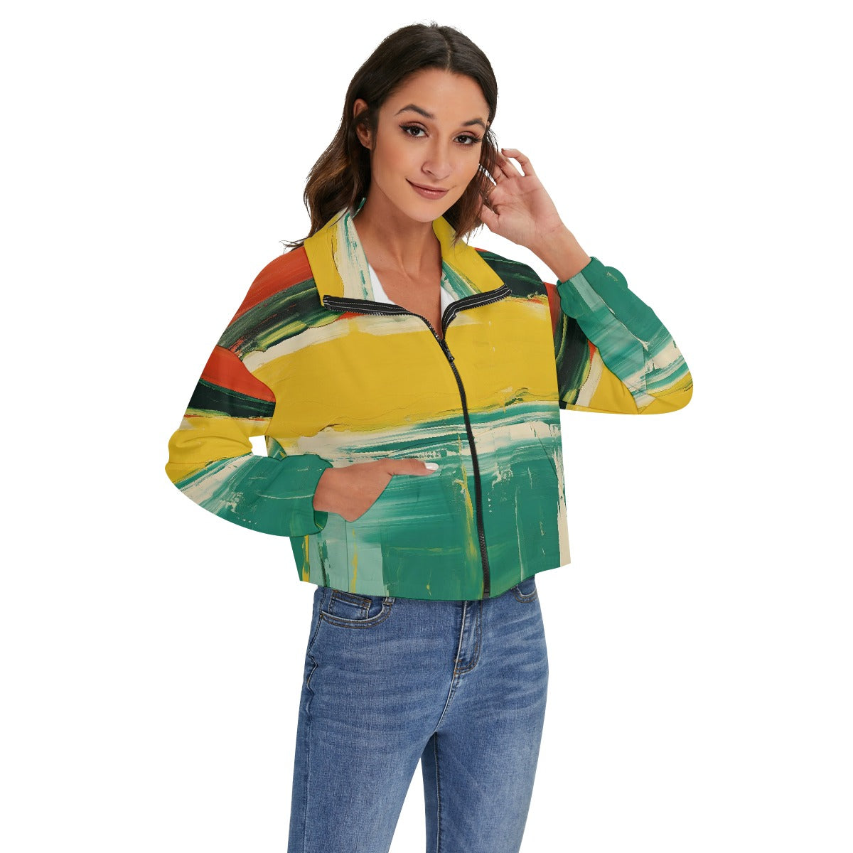 All-Over Print Women's Zip Jacket