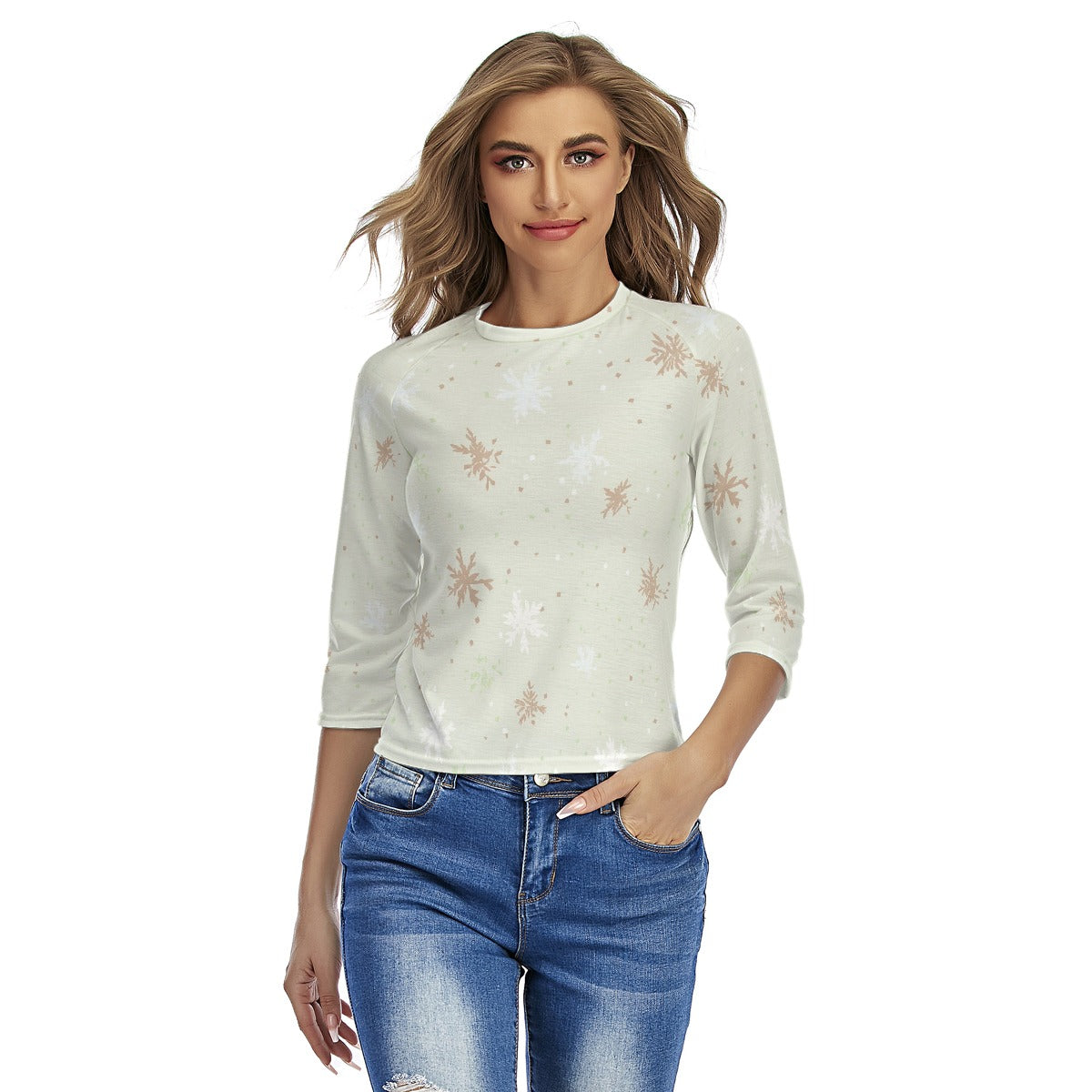 All-Over Print Women's Raglan Sleeves T-shirts