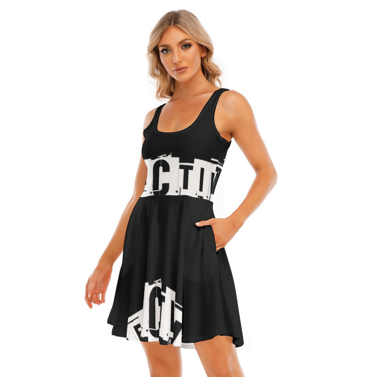 All-Over Print Women's Tank Vest Dress