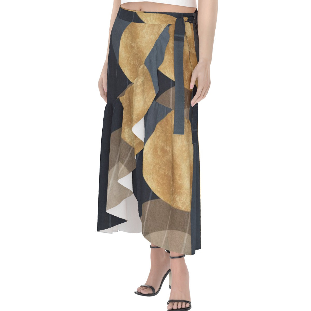 All-Over Print Women's Wrap Skirt