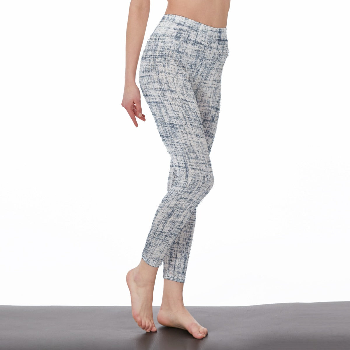 All-Over Print Women's High Waist Leggings | Side Stitch Closure