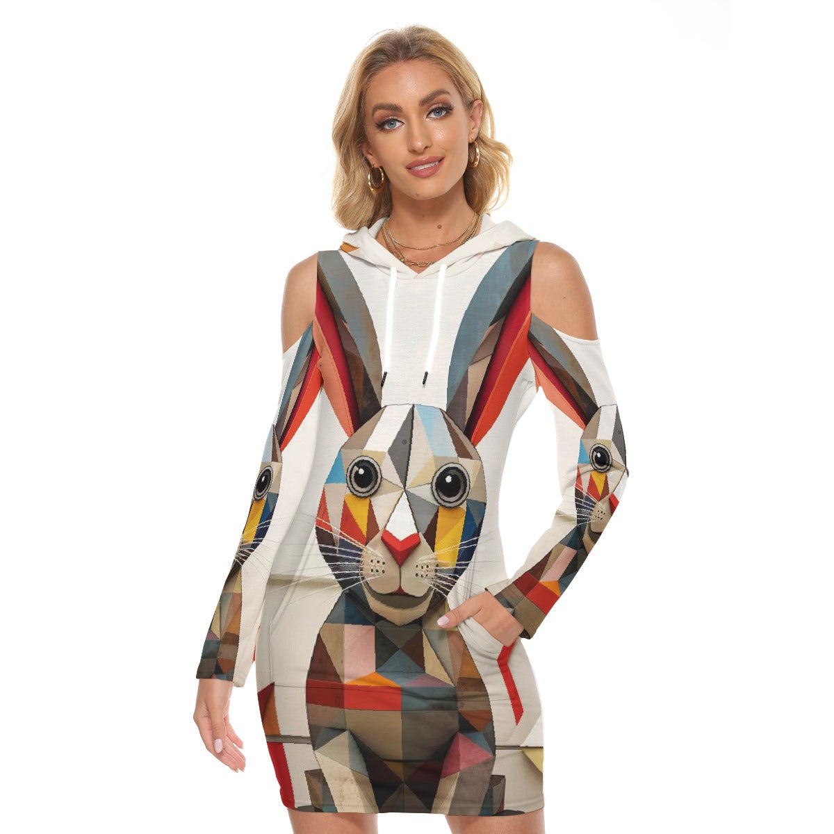 All-Over Print Women's Tight Dress