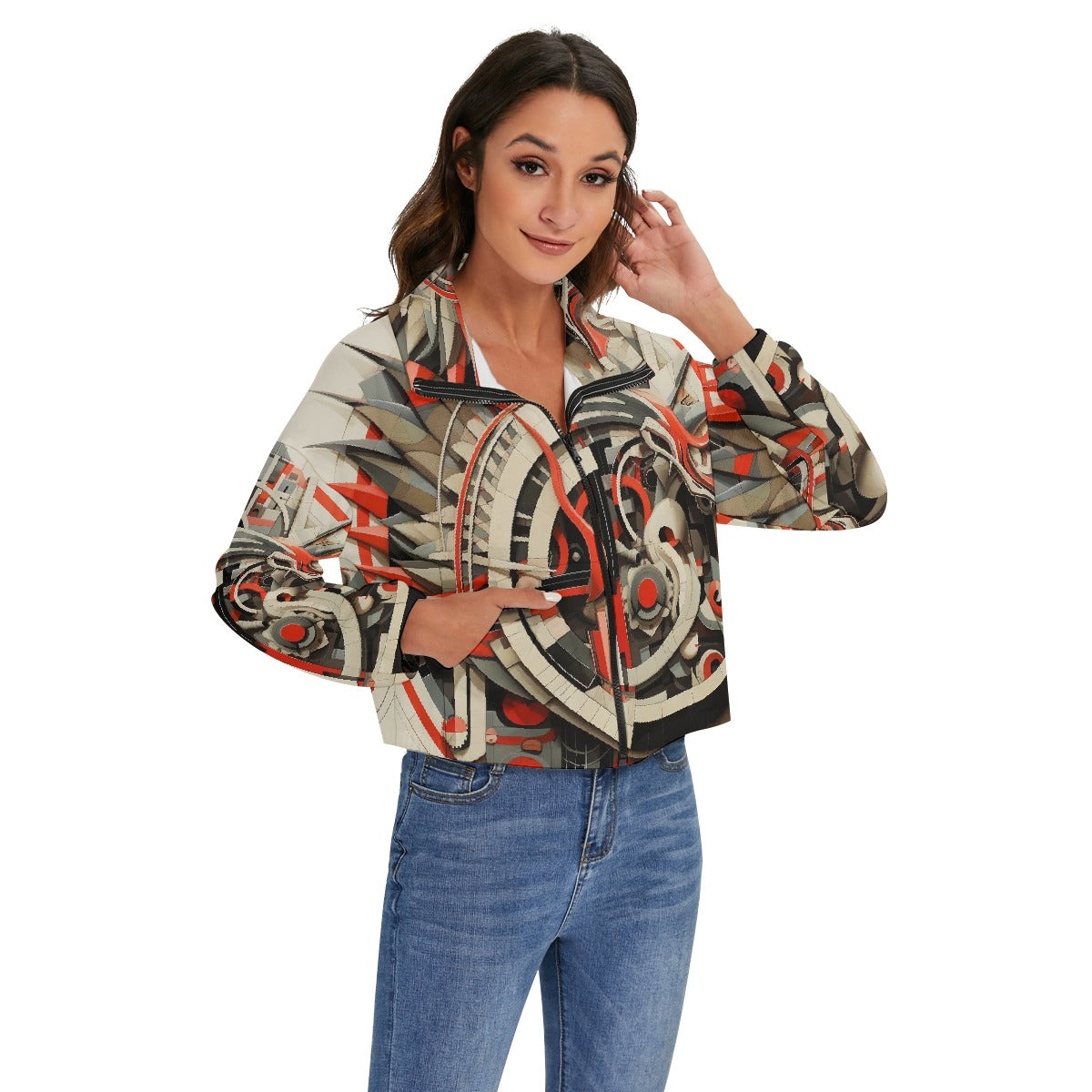 All-Over Print Women's Zip Jacket