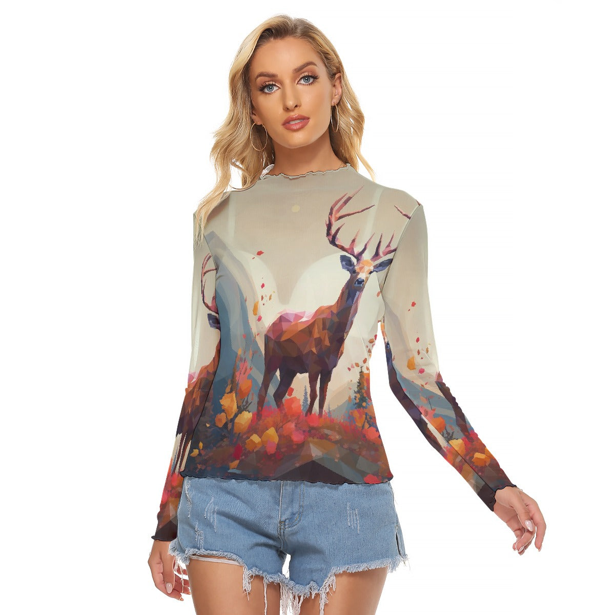 All-Over Print Women's Mesh T-shirt