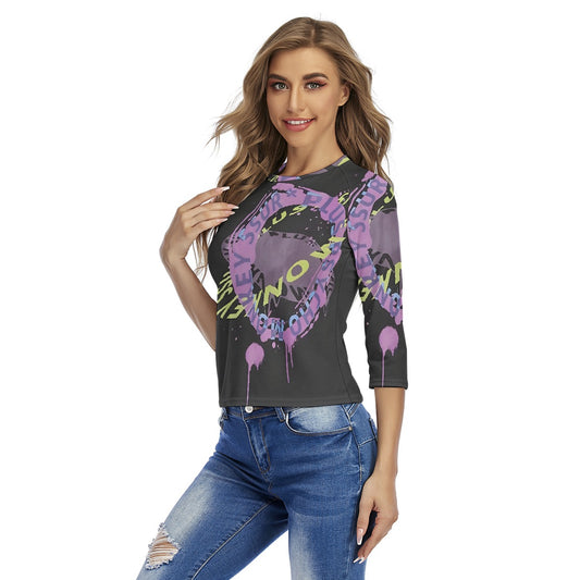 All-Over Print Women's Raglan Sleeves T-shirts