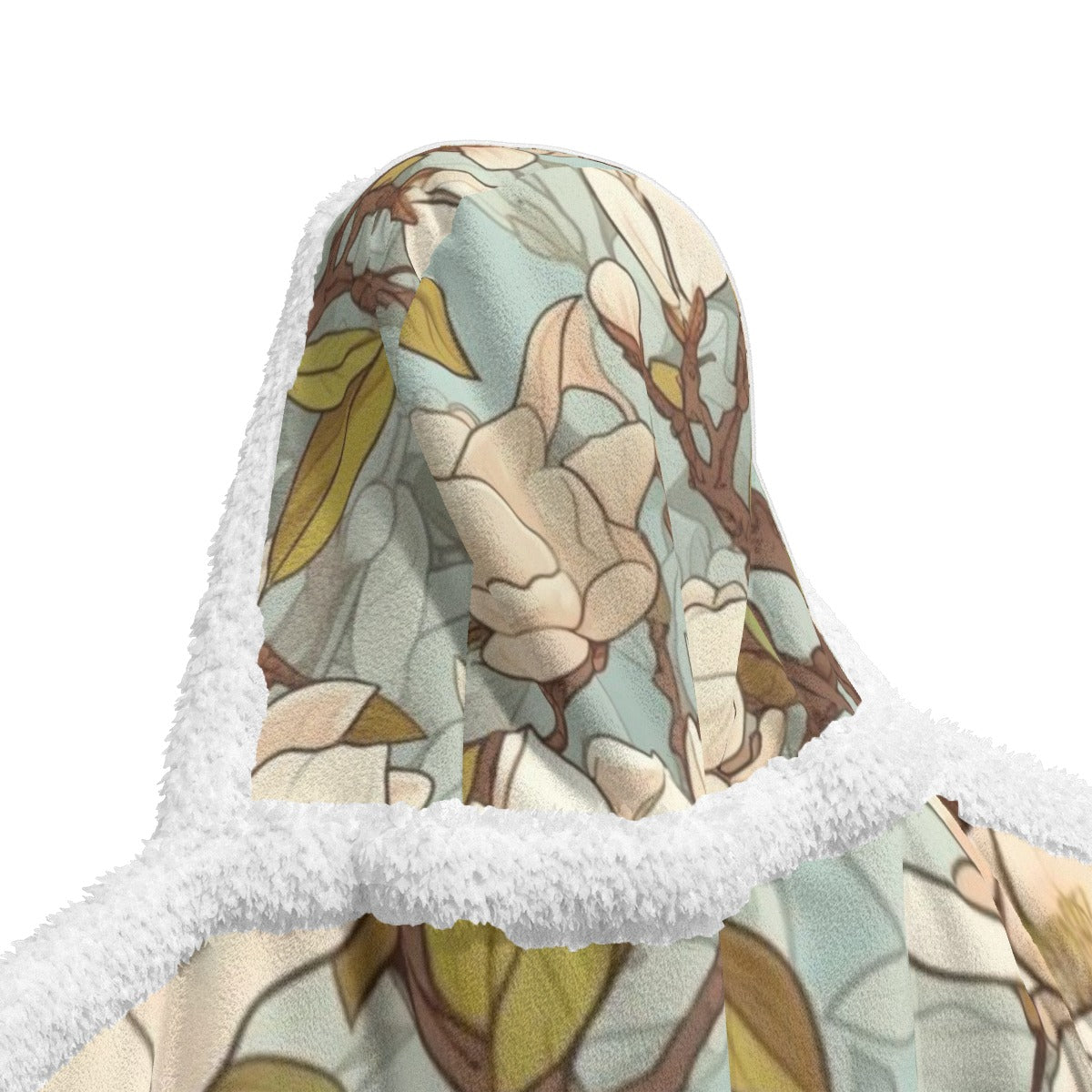 All-Over Print Unisex Wearable Hooded Blanket