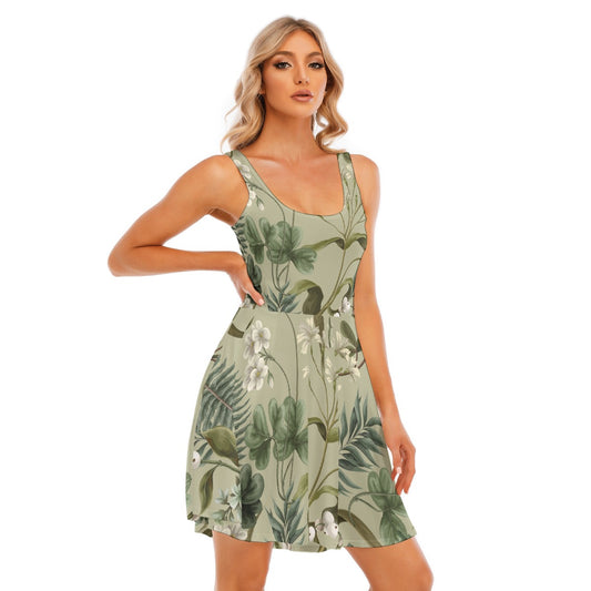 All-Over Print Women's Tank Vest Dress