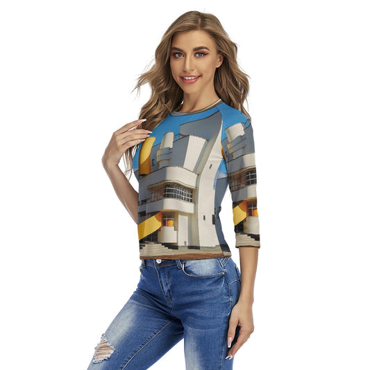 All-Over Print Women's Raglan Sleeves T-shirts