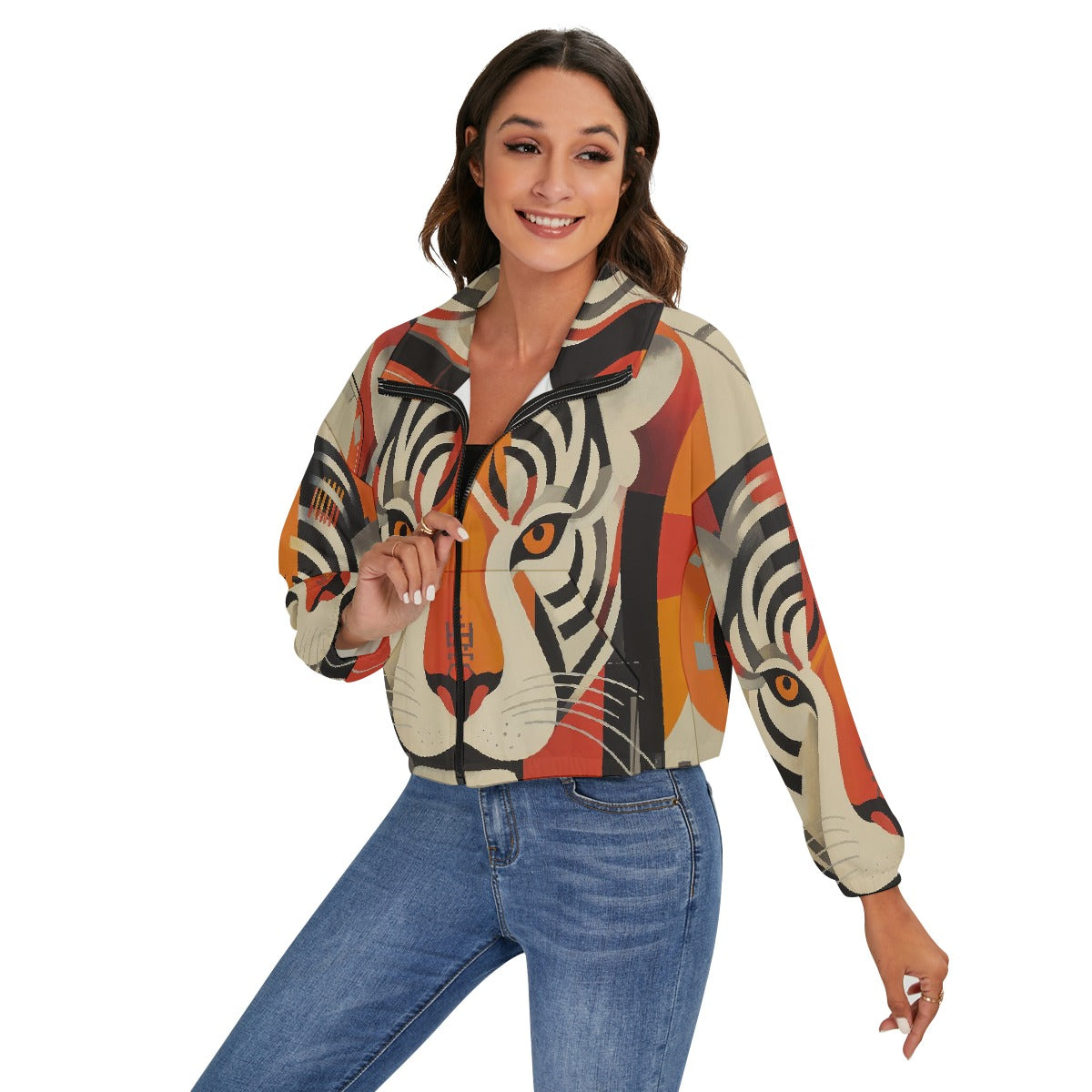 All-Over Print Women's Zip Jacket