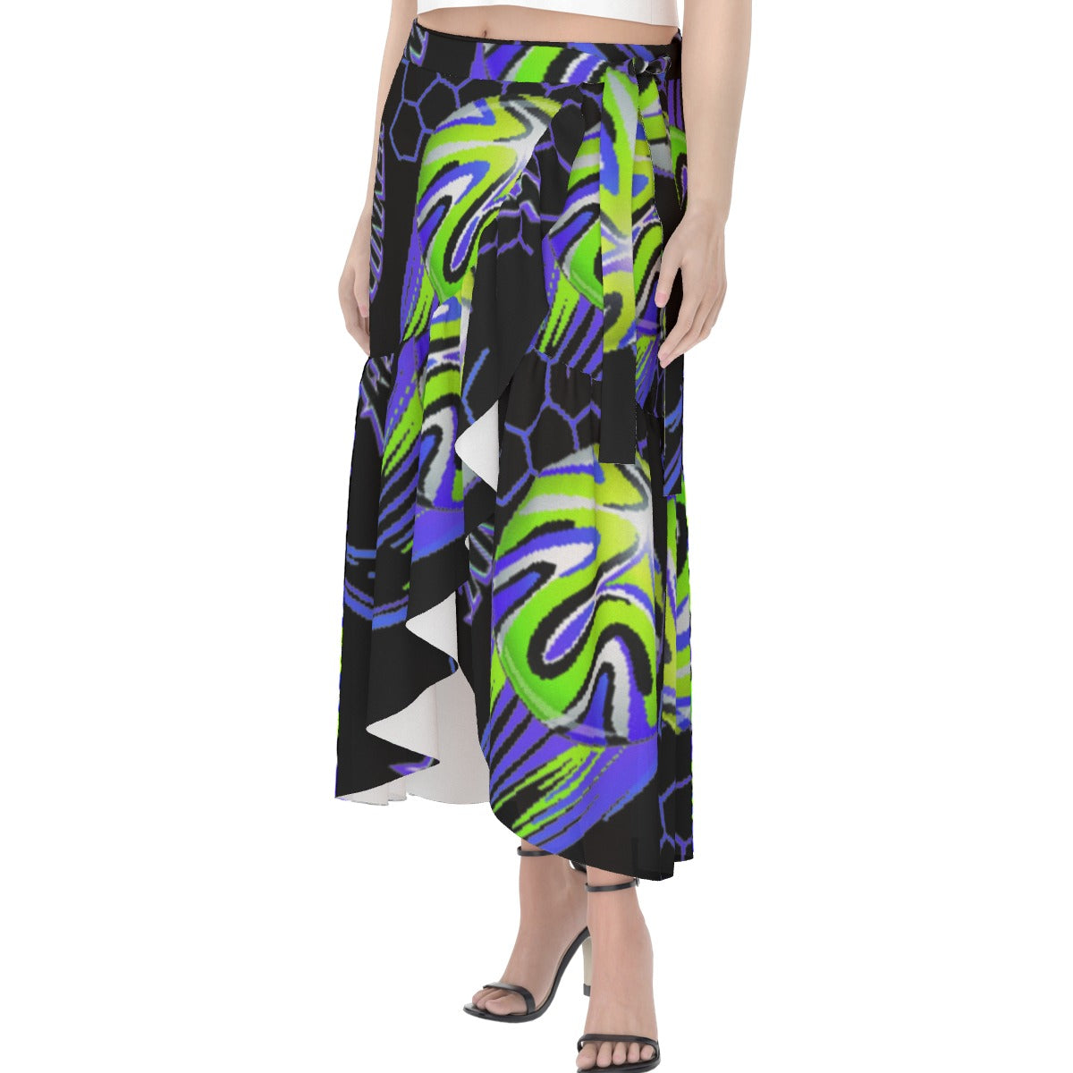 All-Over Print Women's Wrap Skirt