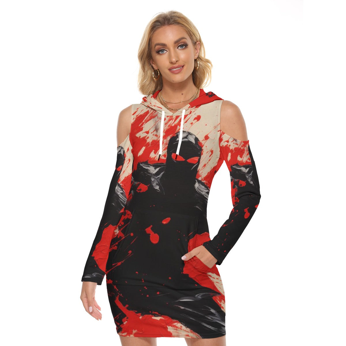 All-Over Print Women's Tight Dress