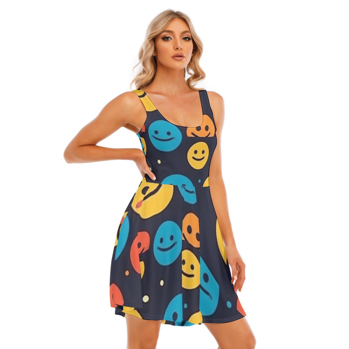 All-Over Print Women's Tank Vest Dress