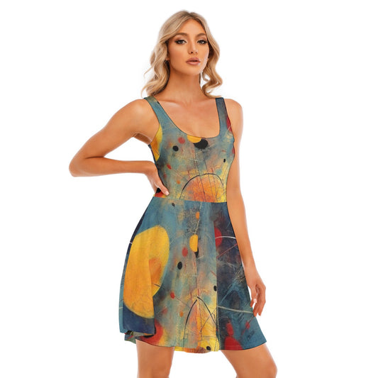 All-Over Print Women's Tank Vest Dress