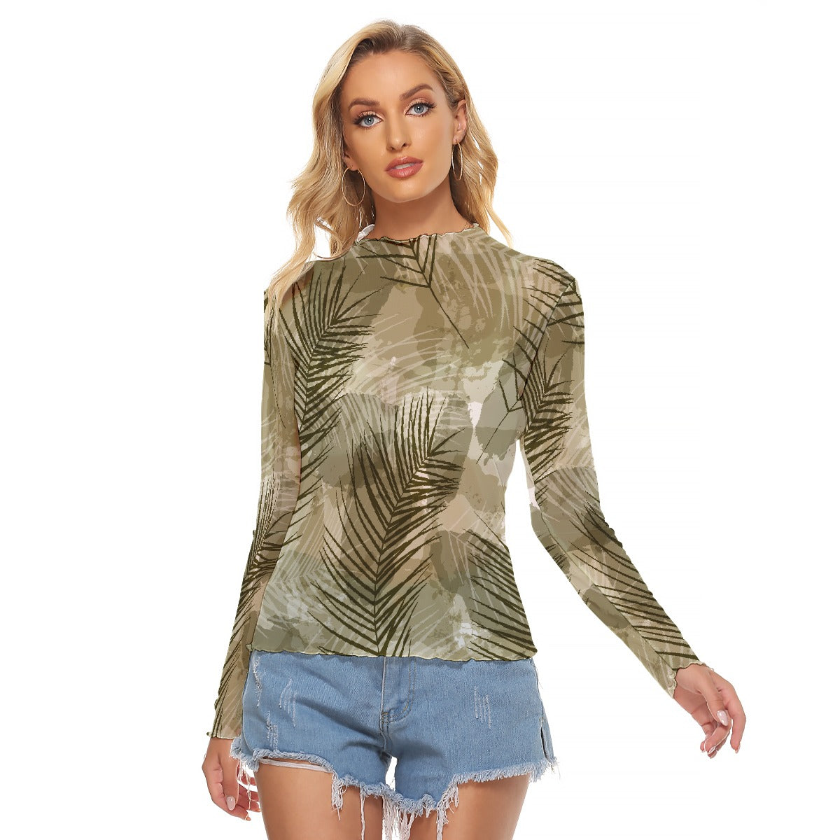 All-Over Print Women's Mesh T-shirt