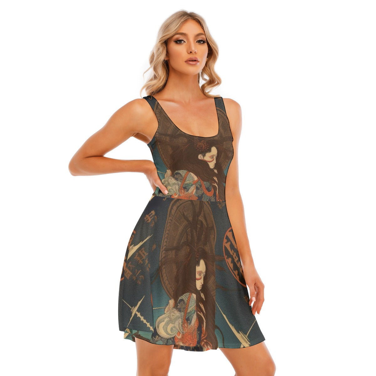 All-Over Print Women's Tank Vest Dress