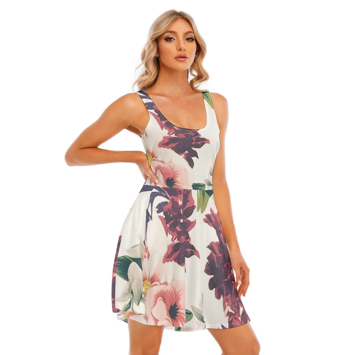 All-Over Print Women's Tank Vest Dress