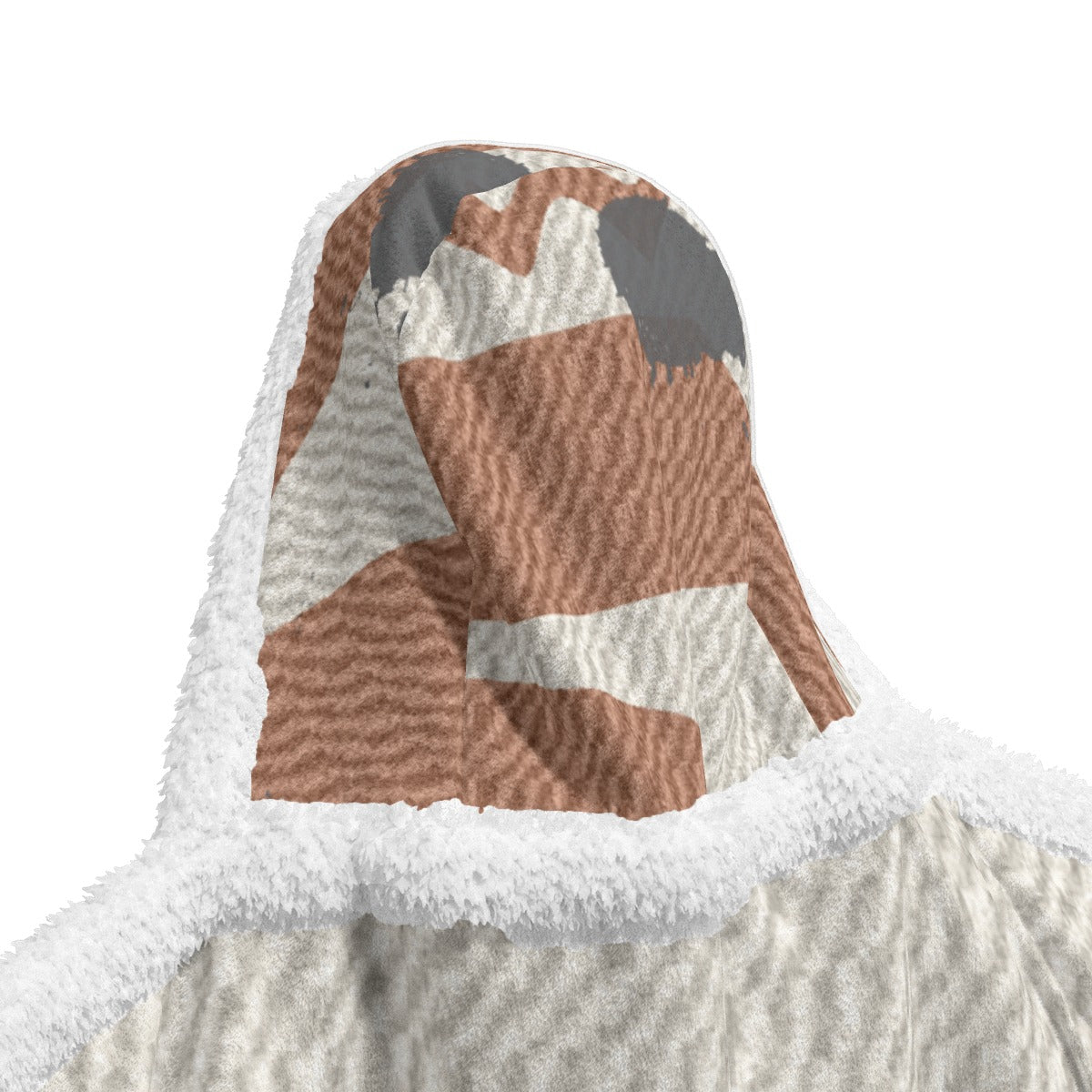 All-Over Print Unisex Wearable Hooded Blanket