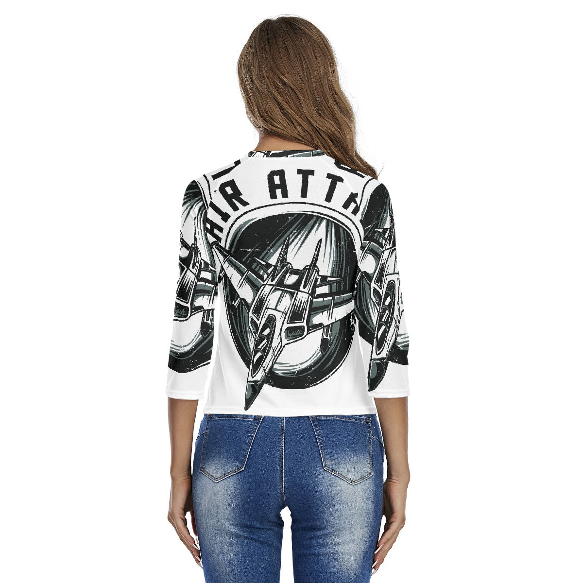 All-Over Print Women's Raglan Sleeves T-shirts