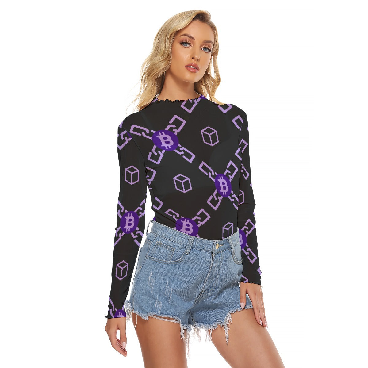 All-Over Print Women's Mesh T-shirt