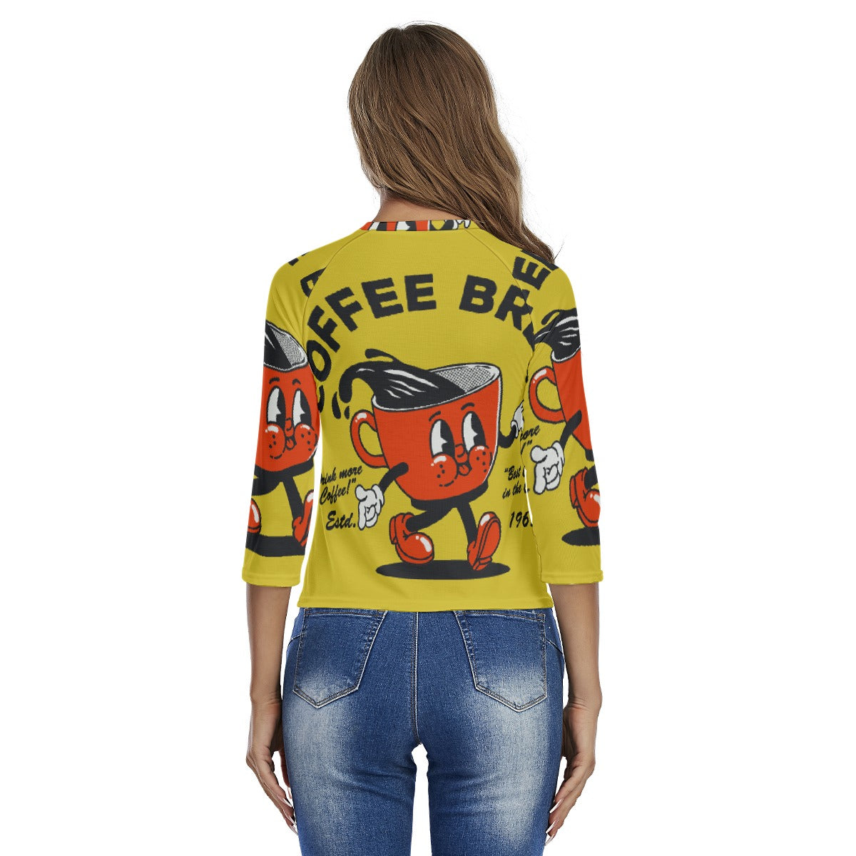 All-Over Print Women's Raglan Sleeves T-shirts