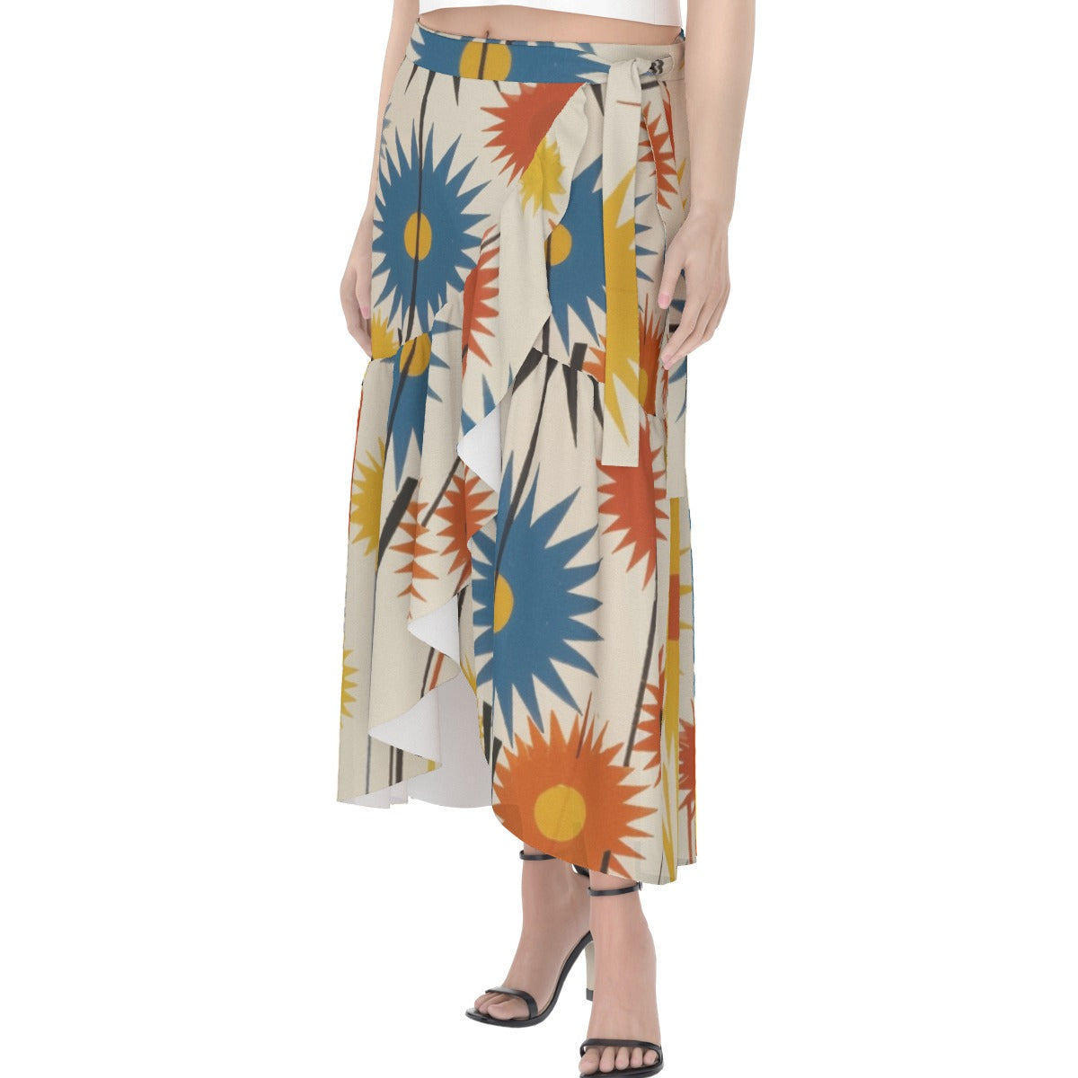 All-Over Print Women's Wrap Skirt