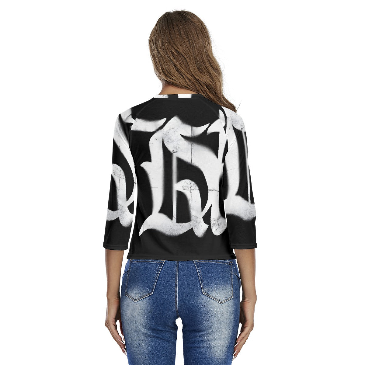 All-Over Print Women's Raglan Sleeves T-shirts