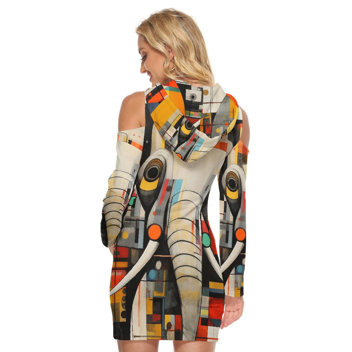 All-Over Print Women's Tight Dress