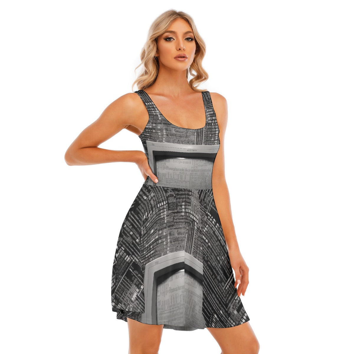 All-Over Print Women's Tank Vest Dress