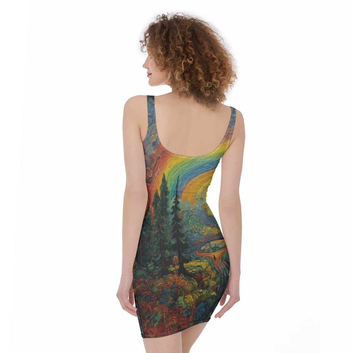 All-Over Print Women's Bodycon Dress