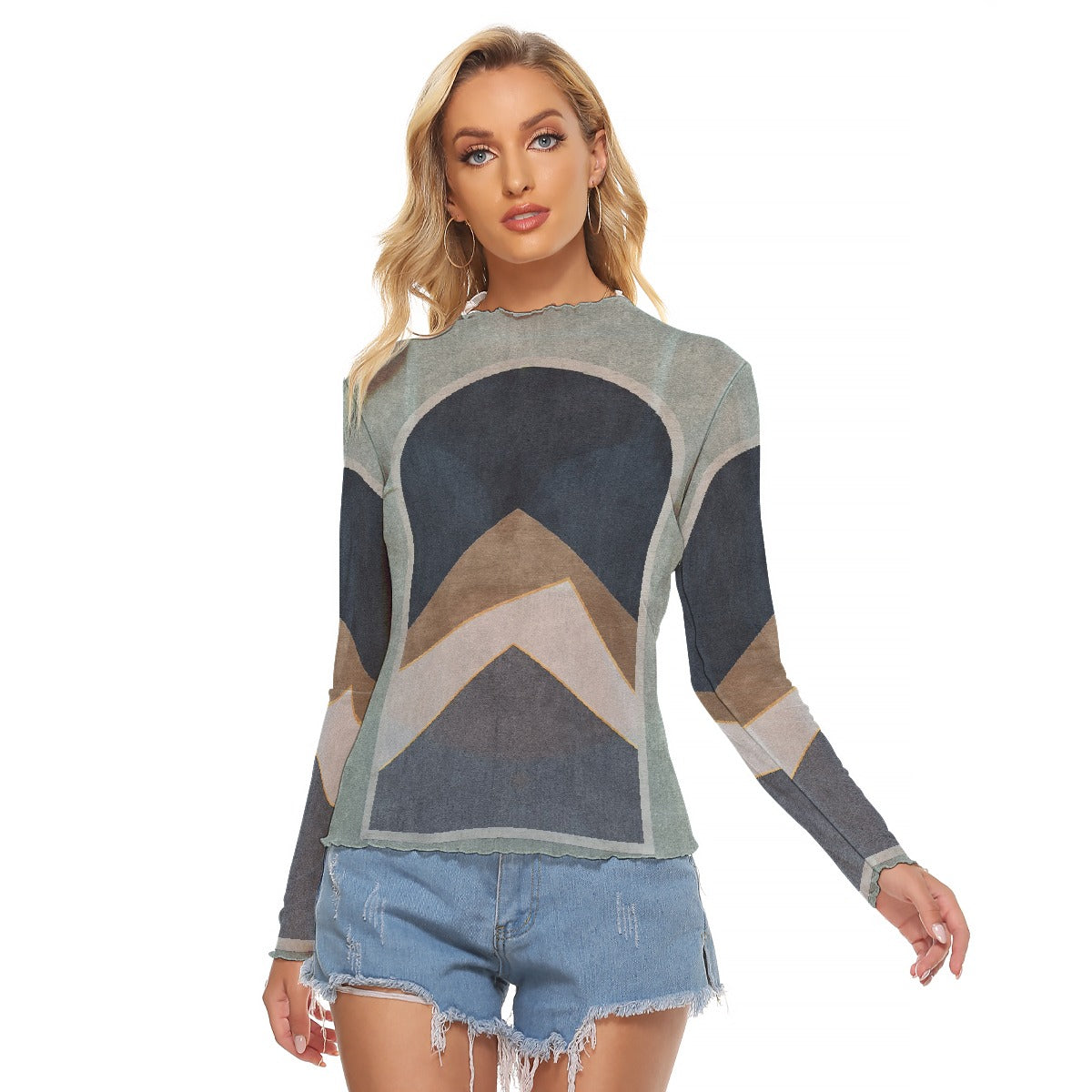 All-Over Print Women's Mesh T-shirt