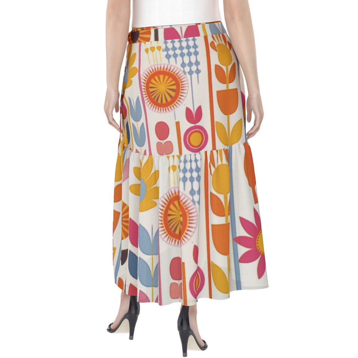 All-Over Print Women's Wrap Skirt