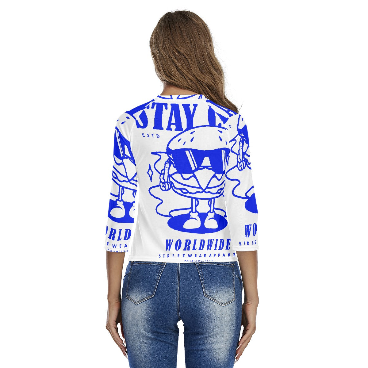 All-Over Print Women's Raglan Sleeves T-shirts