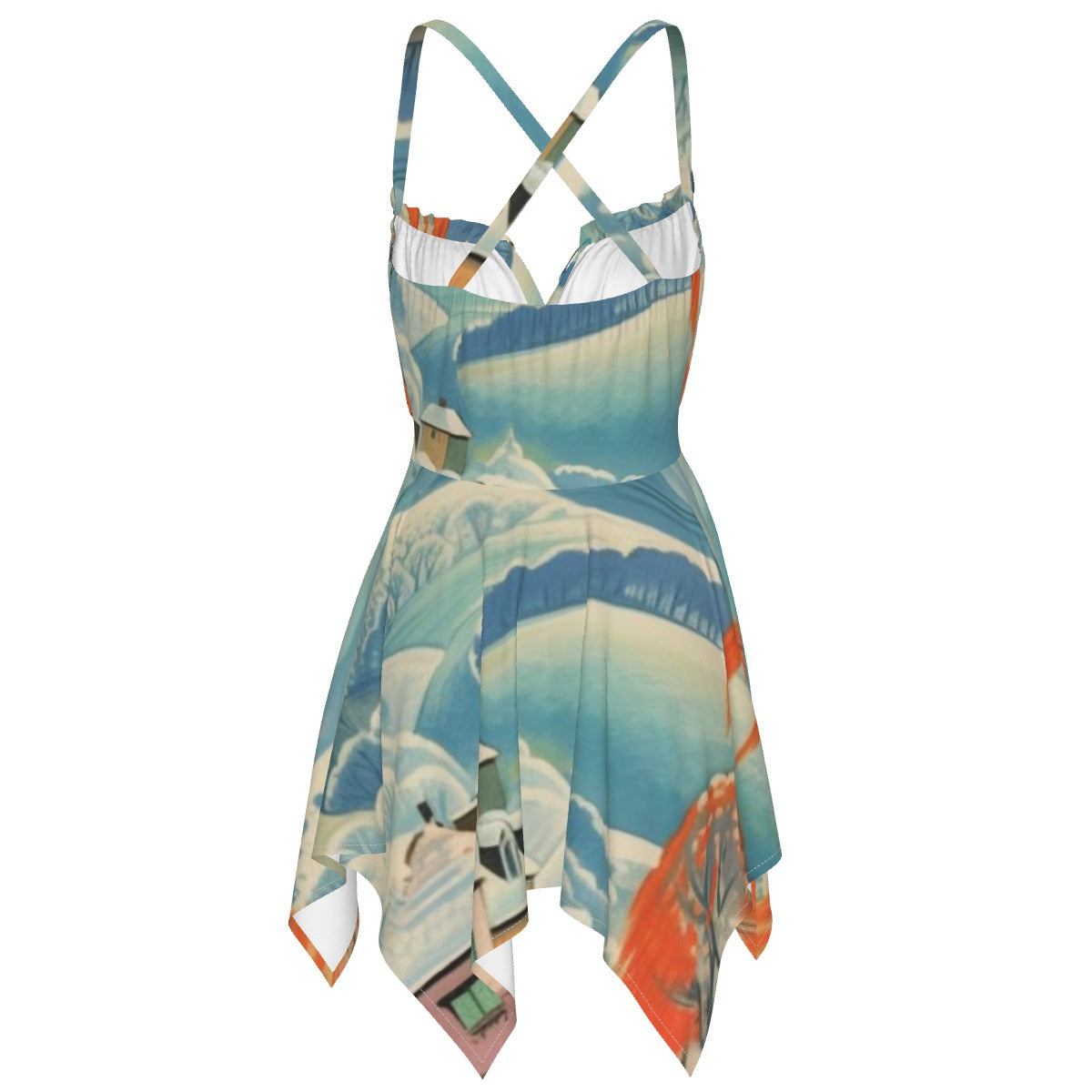 All-Over Print Women's Slip Dress