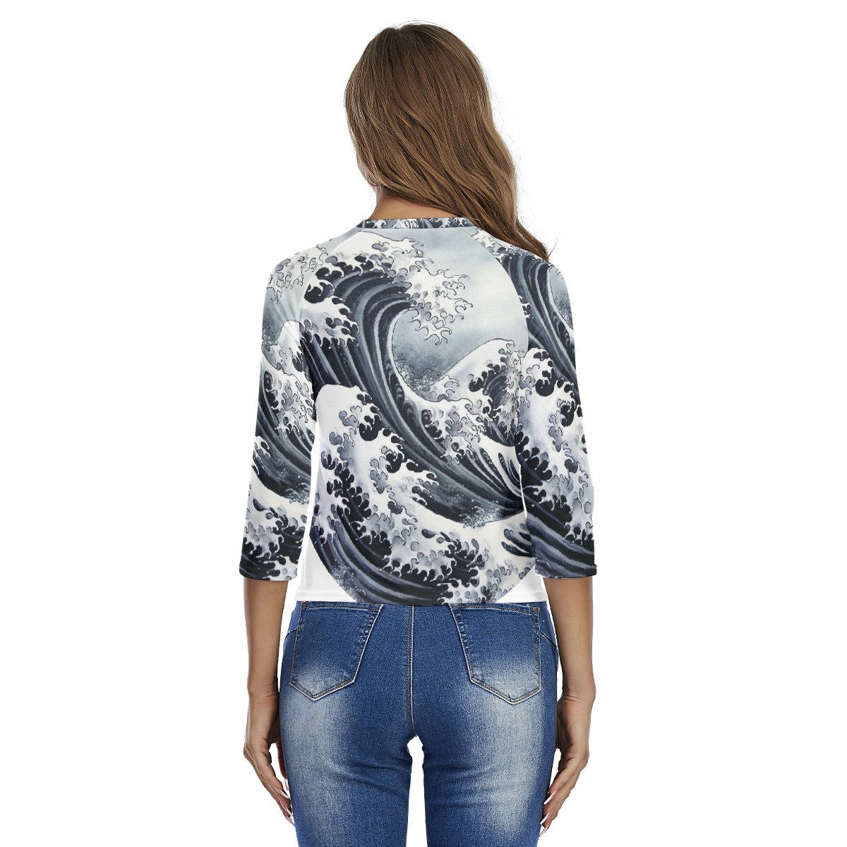 All-Over Print Women's Raglan Sleeves T-shirts